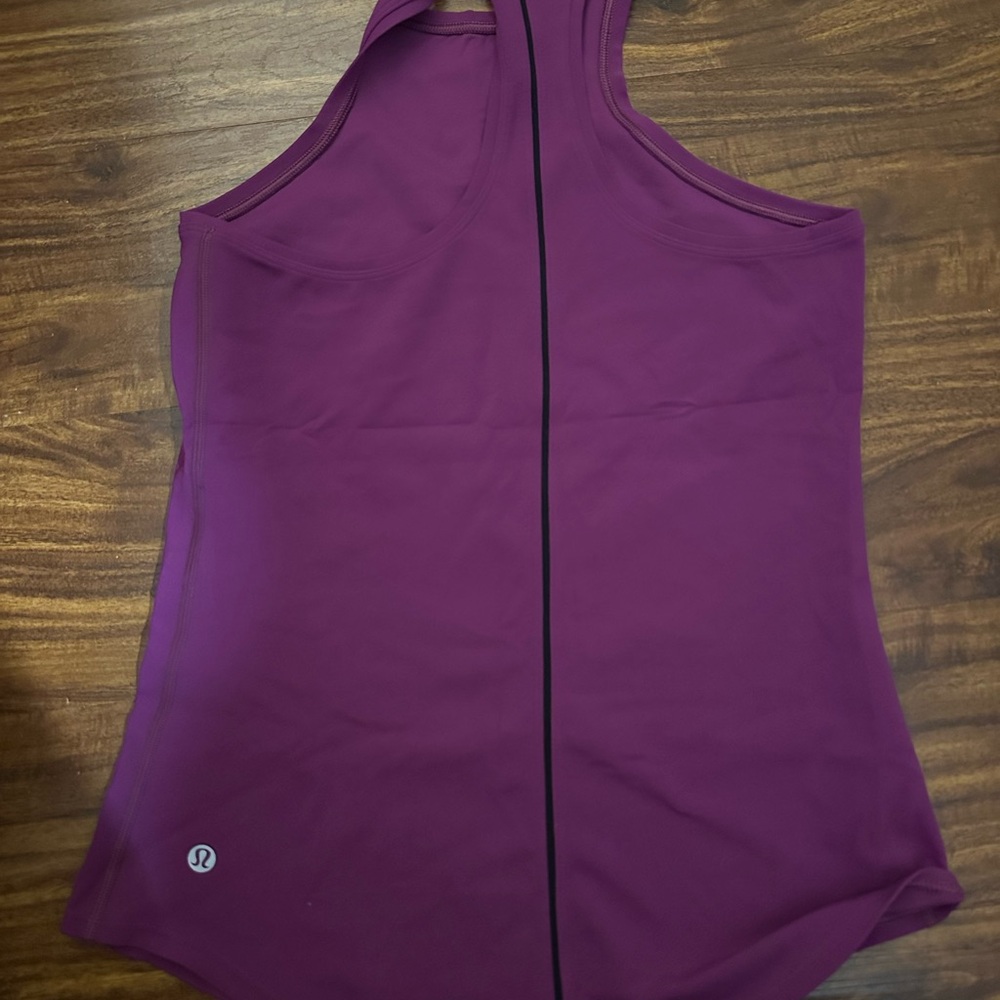 lululemon athletica Deep Purple Tank Top